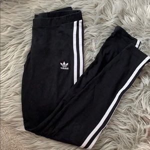 Adidas Three Stripe Leggings